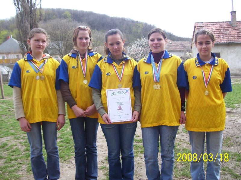 A III. korcsoportos lány csapat