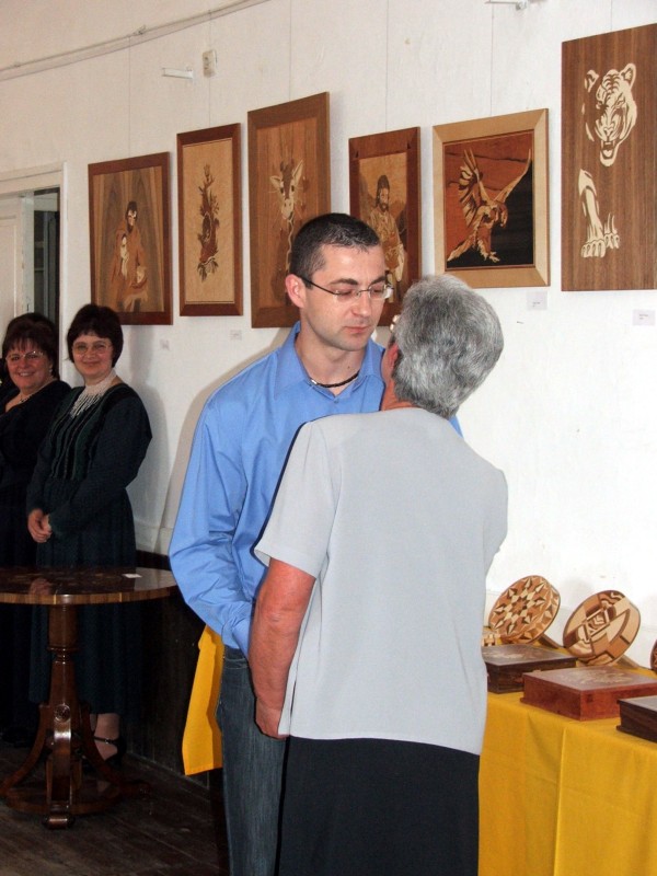 Kondor Gábor, a kiállítás szervezője